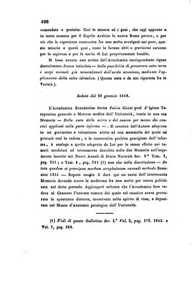 Bullettino delle scienze mediche