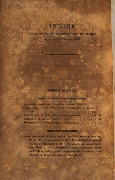 Bullettino delle scienze mediche