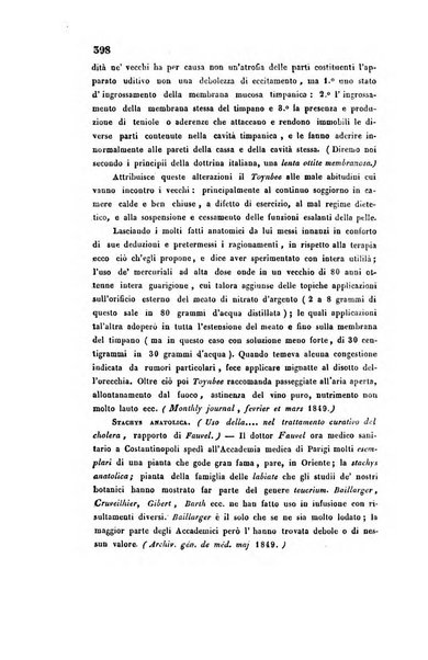 Bullettino delle scienze mediche