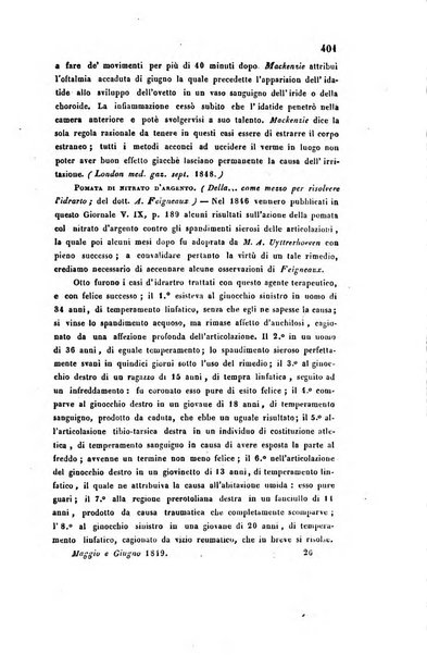 Bullettino delle scienze mediche