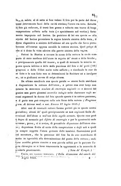 Bullettino delle scienze mediche