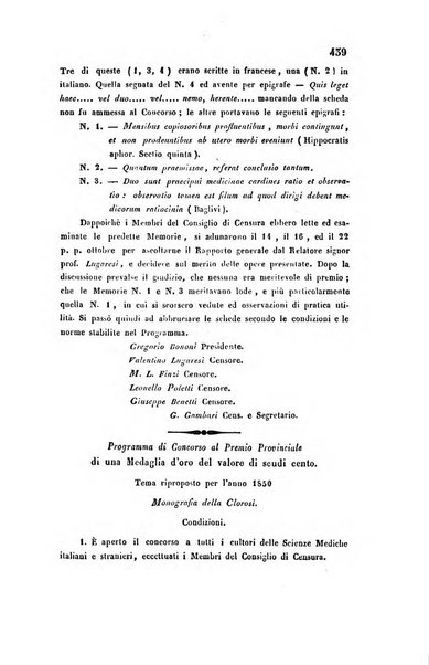 Bullettino delle scienze mediche