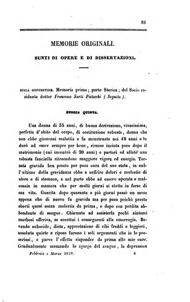 Bullettino delle scienze mediche