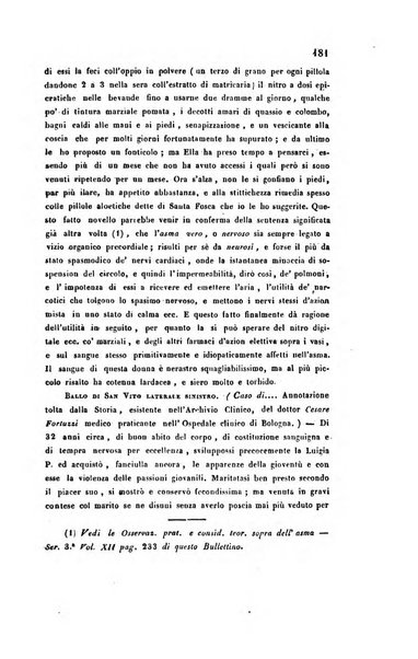 Bullettino delle scienze mediche