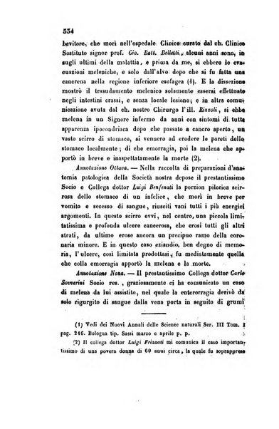 Bullettino delle scienze mediche