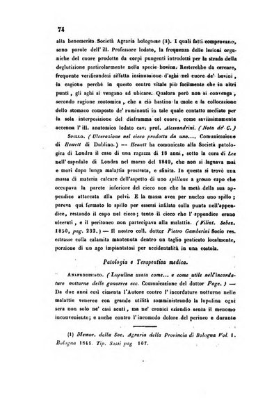 Bullettino delle scienze mediche