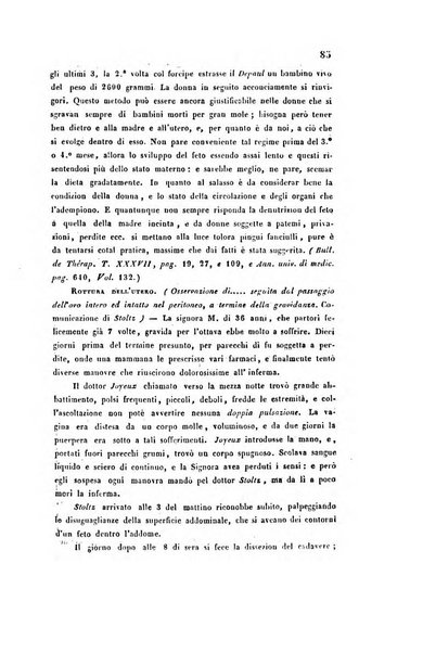 Bullettino delle scienze mediche