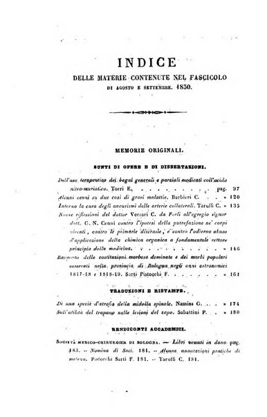 Bullettino delle scienze mediche