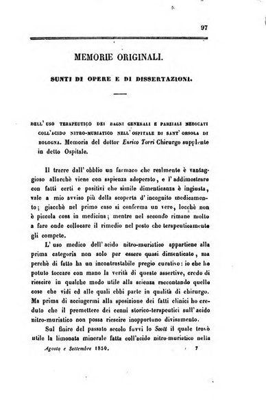 Bullettino delle scienze mediche