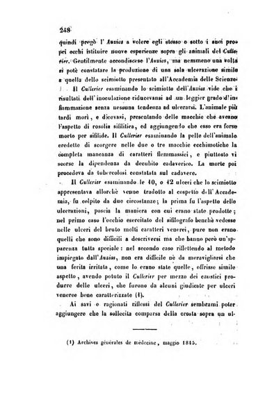 Bullettino delle scienze mediche