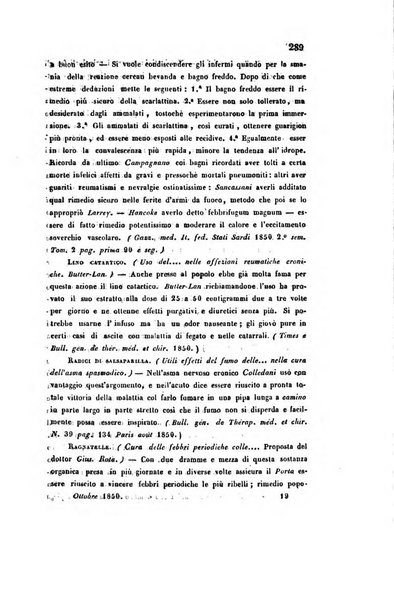 Bullettino delle scienze mediche