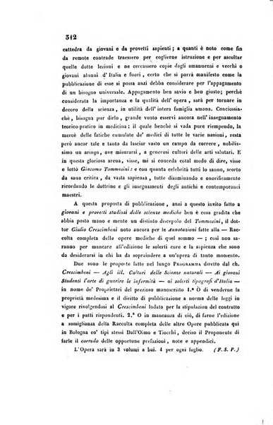 Bullettino delle scienze mediche