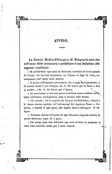 Bullettino delle scienze mediche