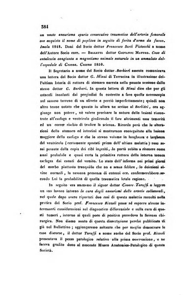 Bullettino delle scienze mediche