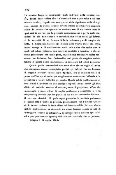 Bullettino delle scienze mediche