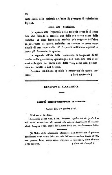 Bullettino delle scienze mediche