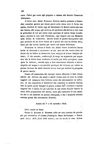 Bullettino delle scienze mediche