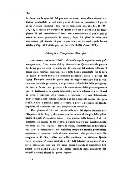 Bullettino delle scienze mediche