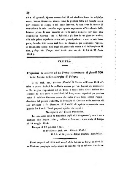 Bullettino delle scienze mediche