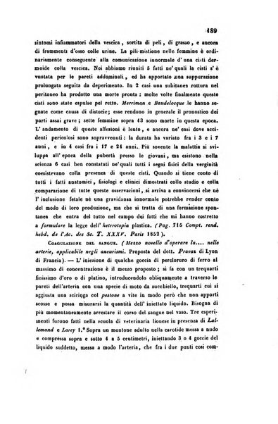 Bullettino delle scienze mediche