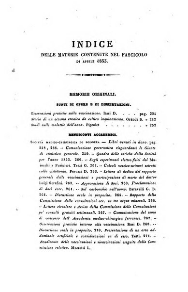 Bullettino delle scienze mediche