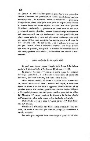 Bullettino delle scienze mediche