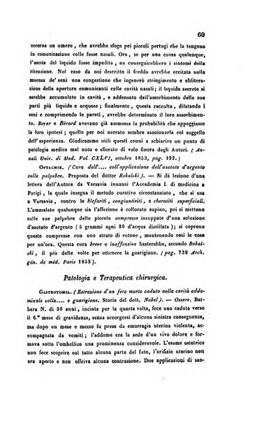 Bullettino delle scienze mediche