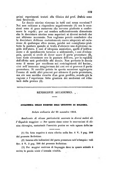 Bullettino delle scienze mediche