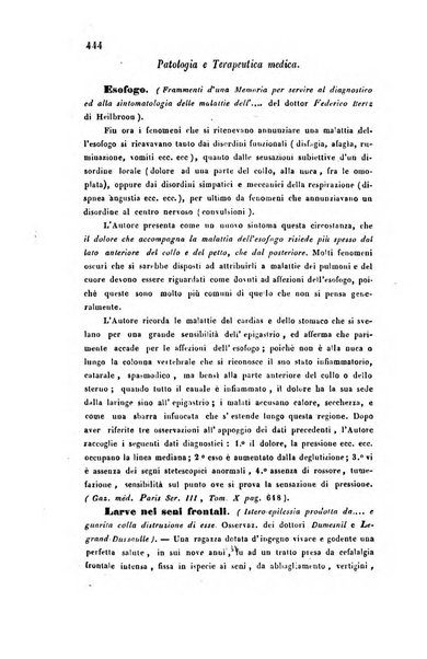 Bullettino delle scienze mediche