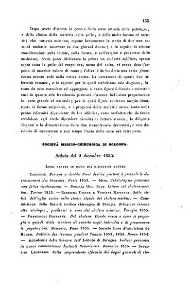 Bullettino delle scienze mediche