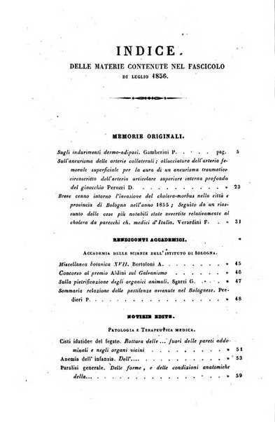 Bullettino delle scienze mediche