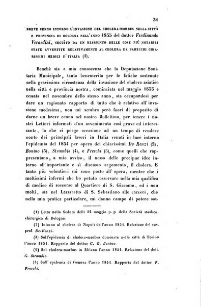 Bullettino delle scienze mediche