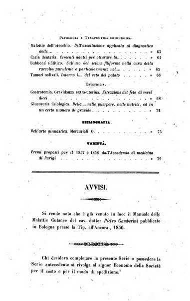 Bullettino delle scienze mediche