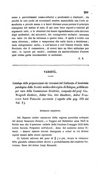 Bullettino delle scienze mediche