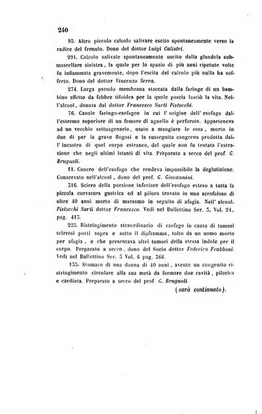 Bullettino delle scienze mediche