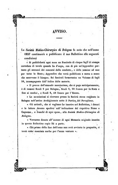 Bullettino delle scienze mediche