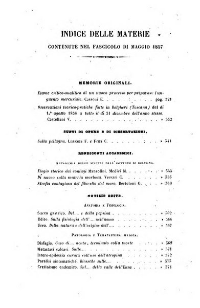 Bullettino delle scienze mediche