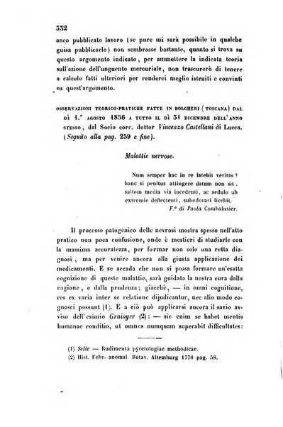 Bullettino delle scienze mediche