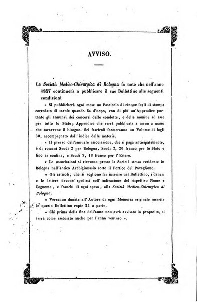 Bullettino delle scienze mediche