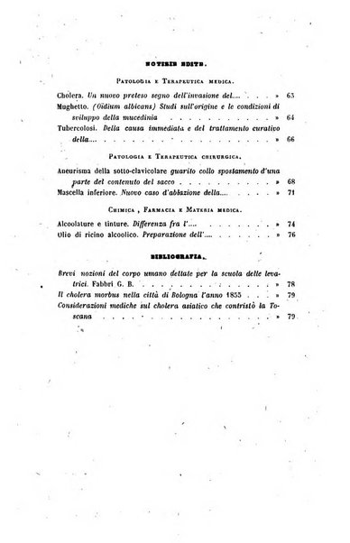 Bullettino delle scienze mediche