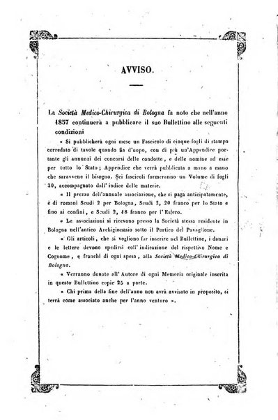 Bullettino delle scienze mediche