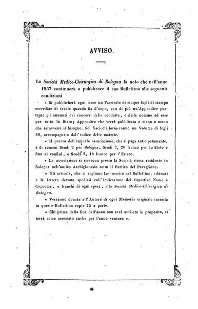 Bullettino delle scienze mediche