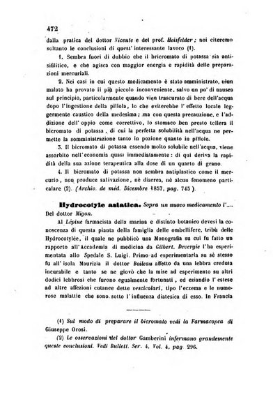 Bullettino delle scienze mediche