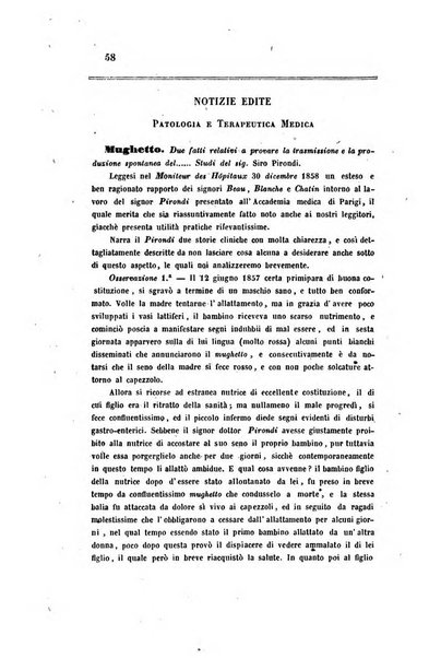 Bullettino delle scienze mediche