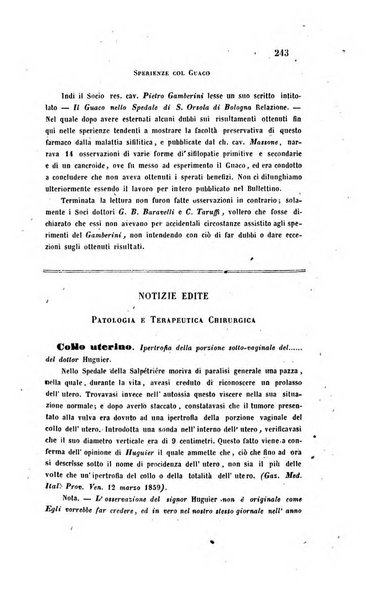 Bullettino delle scienze mediche