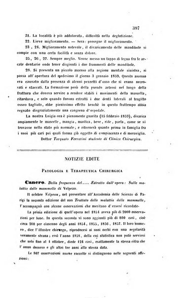 Bullettino delle scienze mediche