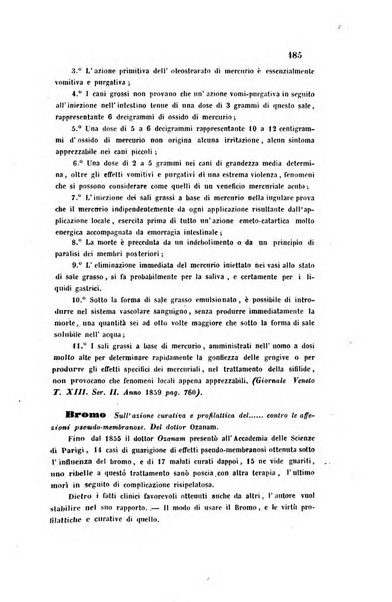 Bullettino delle scienze mediche