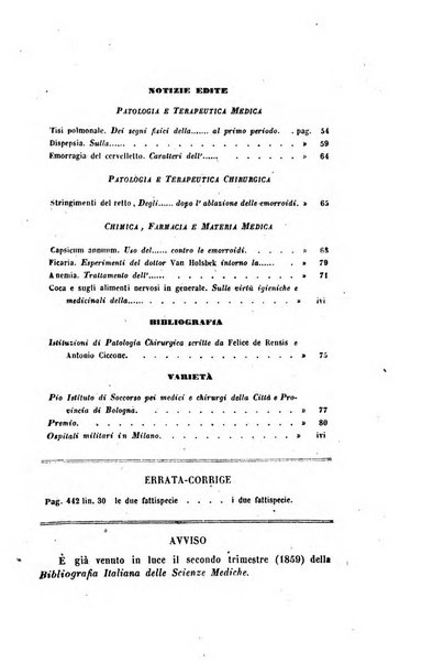 Bullettino delle scienze mediche