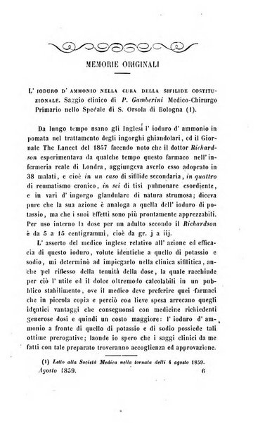 Bullettino delle scienze mediche