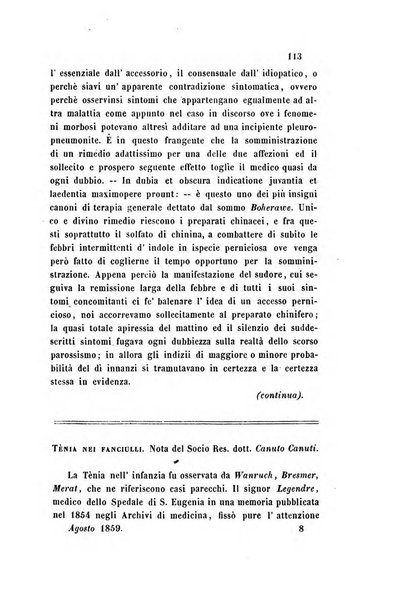 Bullettino delle scienze mediche